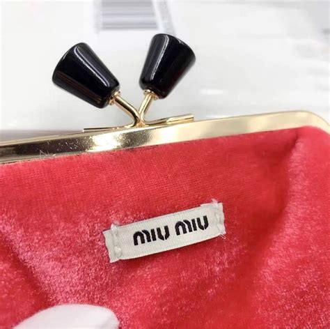 miu miu cosmetic pouch|More.